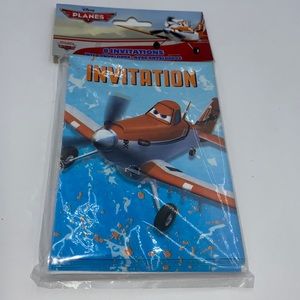 Disney Planes Birthday Party Invitations Package of 8